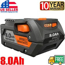 New for Ridgid R840087 8.0Ah Lithium Battery Rigid 18Volt R840085 Power Tools