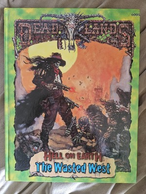 Deadlands Rollenspiel RPG Buch Hell On Earth Weird Wild Book Wasted West 6005