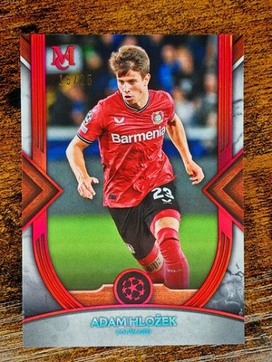 Topps 2022-23 Museum Collection UCL Adam Hlozek /25 Bayer 04 Leverkusen