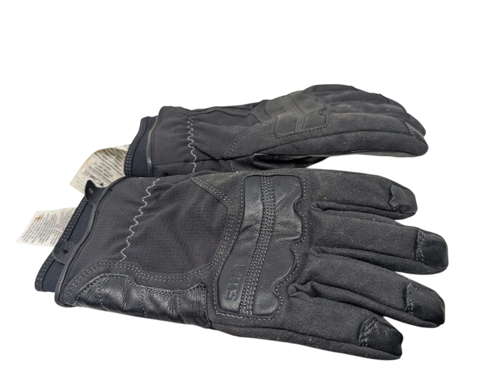 511 Caldus Black Goatskin Leather Tactical Insulated Shooting Gloves Size M...
