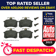 Brake Pads Set fits AUDI 80 S2 B4 2.2 Rear 93 to 95 ABY Blue Print 4A0698451 New