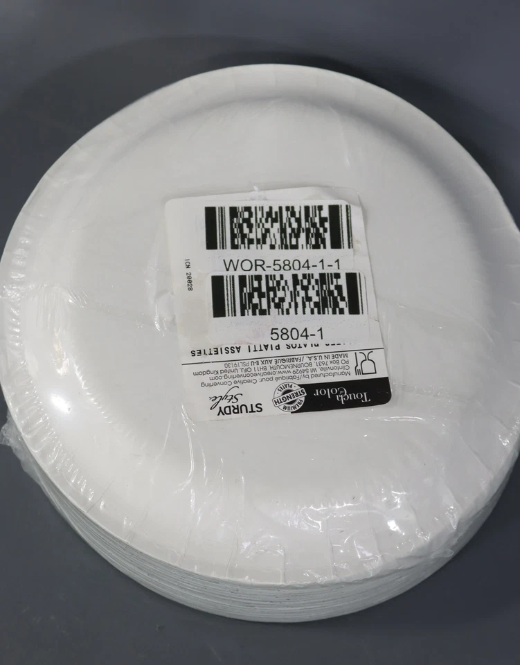 Touch of Color Lunch Plate, 7", Emerald Green, 75 Ct - Image 3 of 3