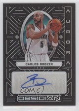 2021-22 Panini Obsidian Aurora Auto 46/149 Carlos Boozer #AUR-CBZ Auto s3g
