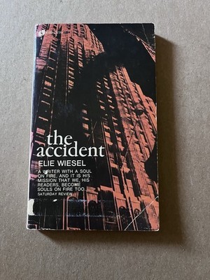 THE ACCIDENT by Elie Wiesel vintage 1970 Bard Avon paperback WWII POST-HOLOCAUST