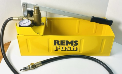 #ad BRAND NEW REMS PUSH HAND PRESSURE TESTING PUMP 0 860 PSI 0 60 BAR CL. 1.6 EN 837 $565.00