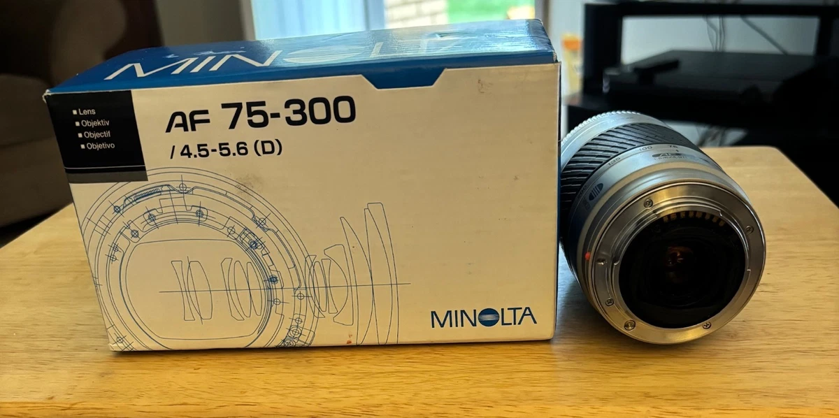 Minolta Zoom 75-300mm Focal Camera Lenses for sale | eBay