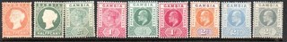 Gambia QV EVII to 2.5d mint