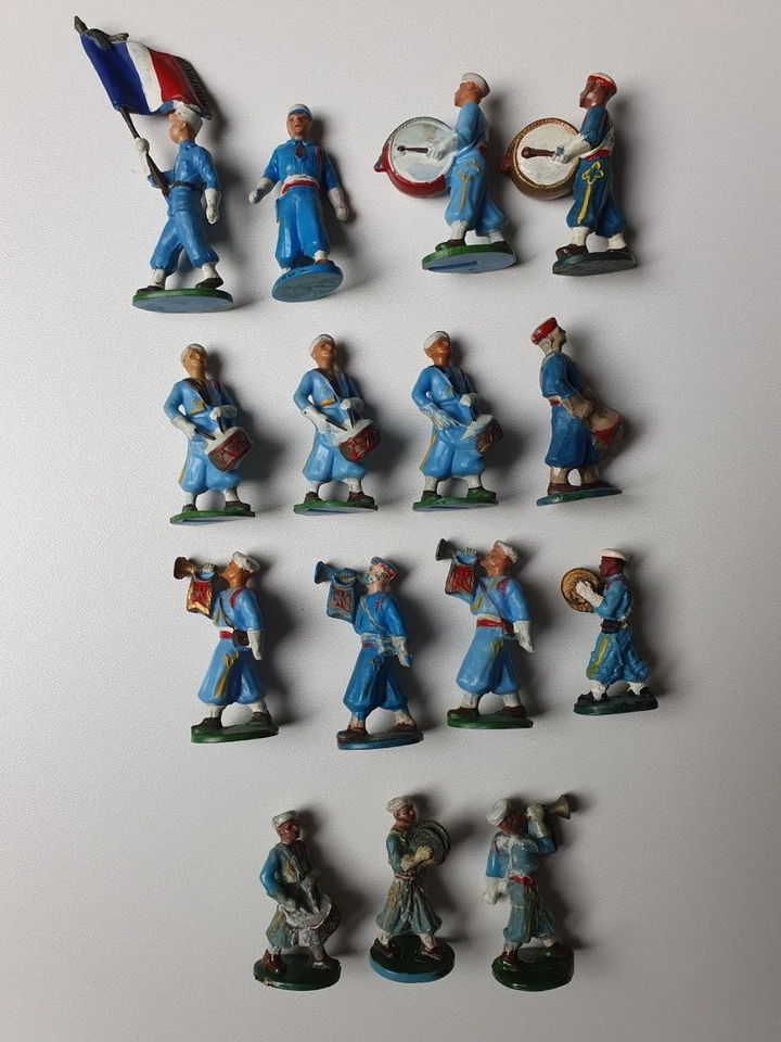 Lot De Soldats Starlux – Légion étrangère Fanfare – Vintage