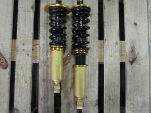 Jdm 93 Nissan Skyline R32 Gts T Adjustable Coilovers Single Rear Front Ebay