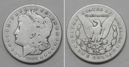 X4832  1903-S (micro S) Morgan Dollar, Good