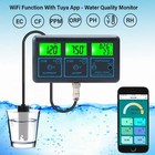 7-in-1 Digital LCD PH/TDS/EC/ORP/TEMP/SG/Salinity Water Quality Tester Meter Pen