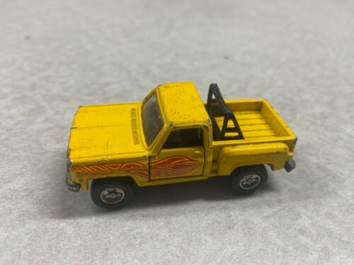 TOMICA TOMY POCKET CARS, YELLOW CHEVY TRUCK #F44, VERY NICE. - Picture 1 of 5