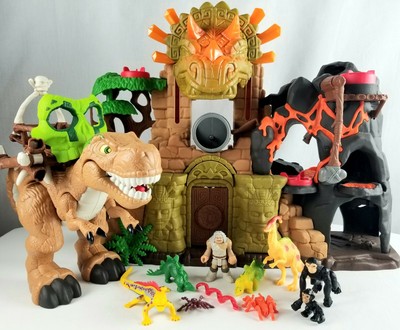 imaginext dino fortress