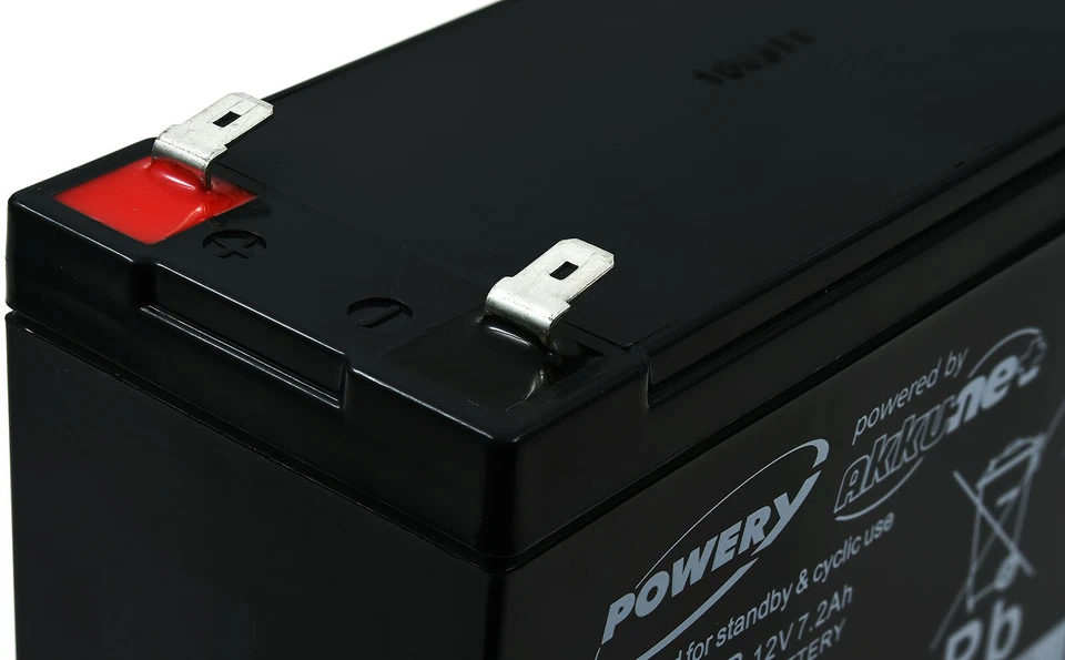 Batterie gel-plomb Powery pour USV APC Back-UPS ES 550 - Photo 3/3