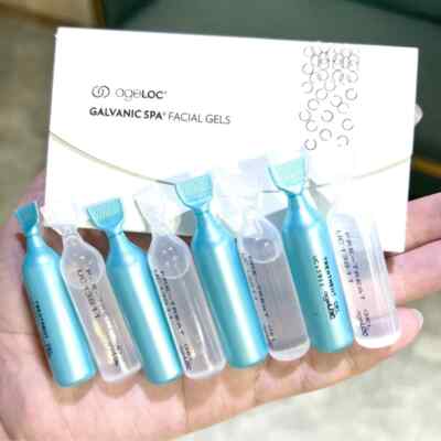 Authentic Nuskin Nu Skin ageLOC 4 PAIRS NEW Galvanic Spa Facial