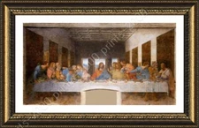 The Last Supper by Leonardo Da Vinci | Framed canvas | Wall art painting HD
