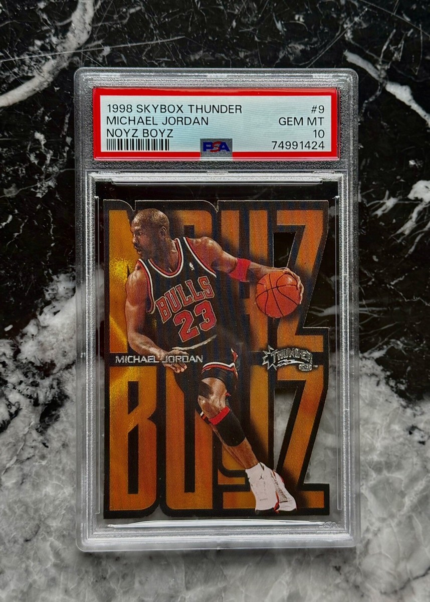 1998 SKYBOY THUNDER MICHAEL JORDAN NOYZ BOYZ PSA 10 POP 26 | eBay