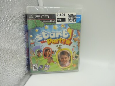 Start the Party (Motion Control) Playstation 3  New Sealed (BL)