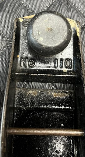 Aereo in blocco di legno vintage - Stanley n. 110 - 7 1/16" di lunghezza - Taglierina ancora affilata! - Foto 6 di 11