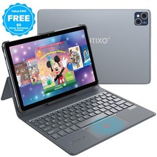Contixo 10" Laptop 128GB Android A1 HD Tablet w/ Disney eBooks Wi-Fi Dual Camera