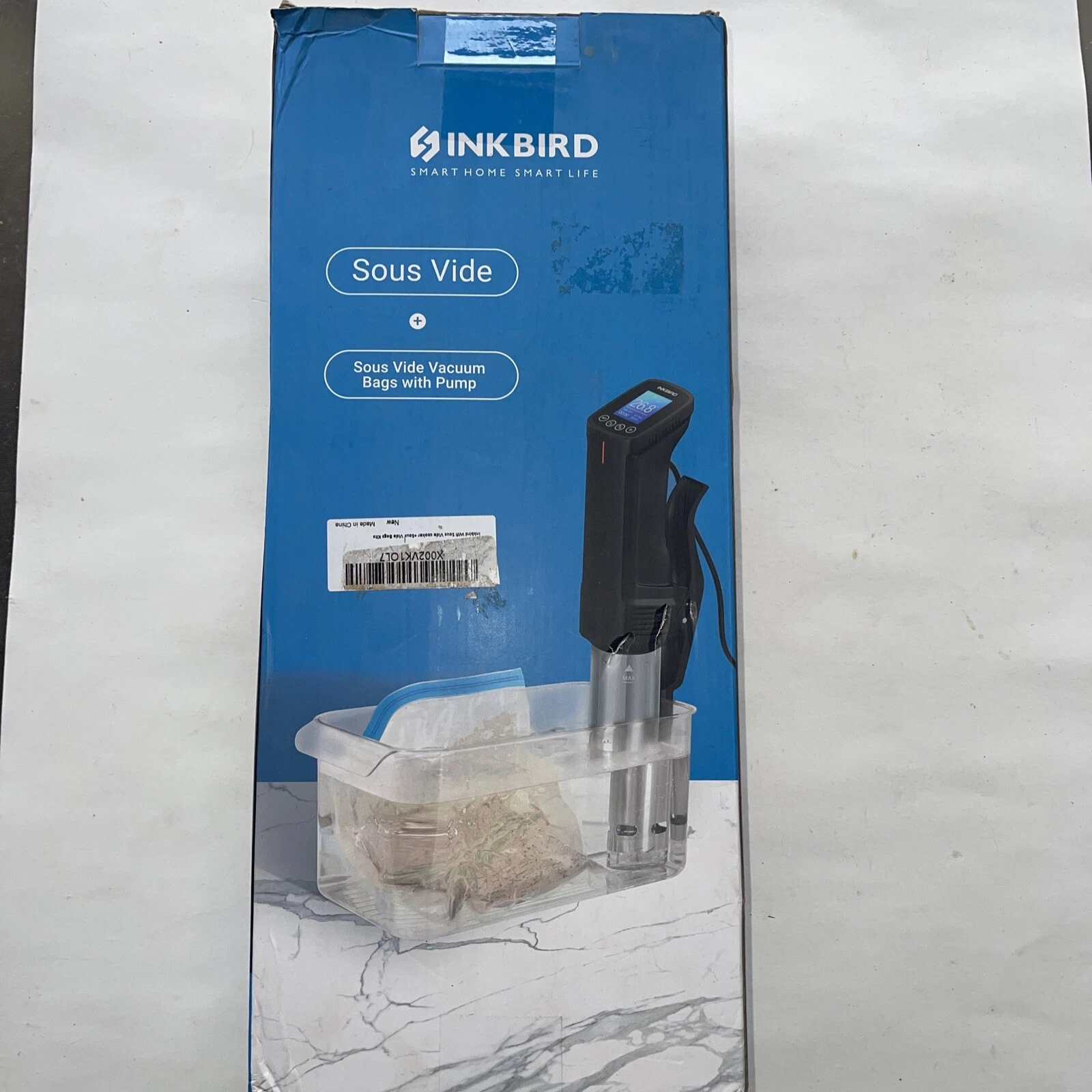Inkbird Wifi Sous Vide Precision Cooker And 30Pcs Sous Vide Bags Kits, Imme
