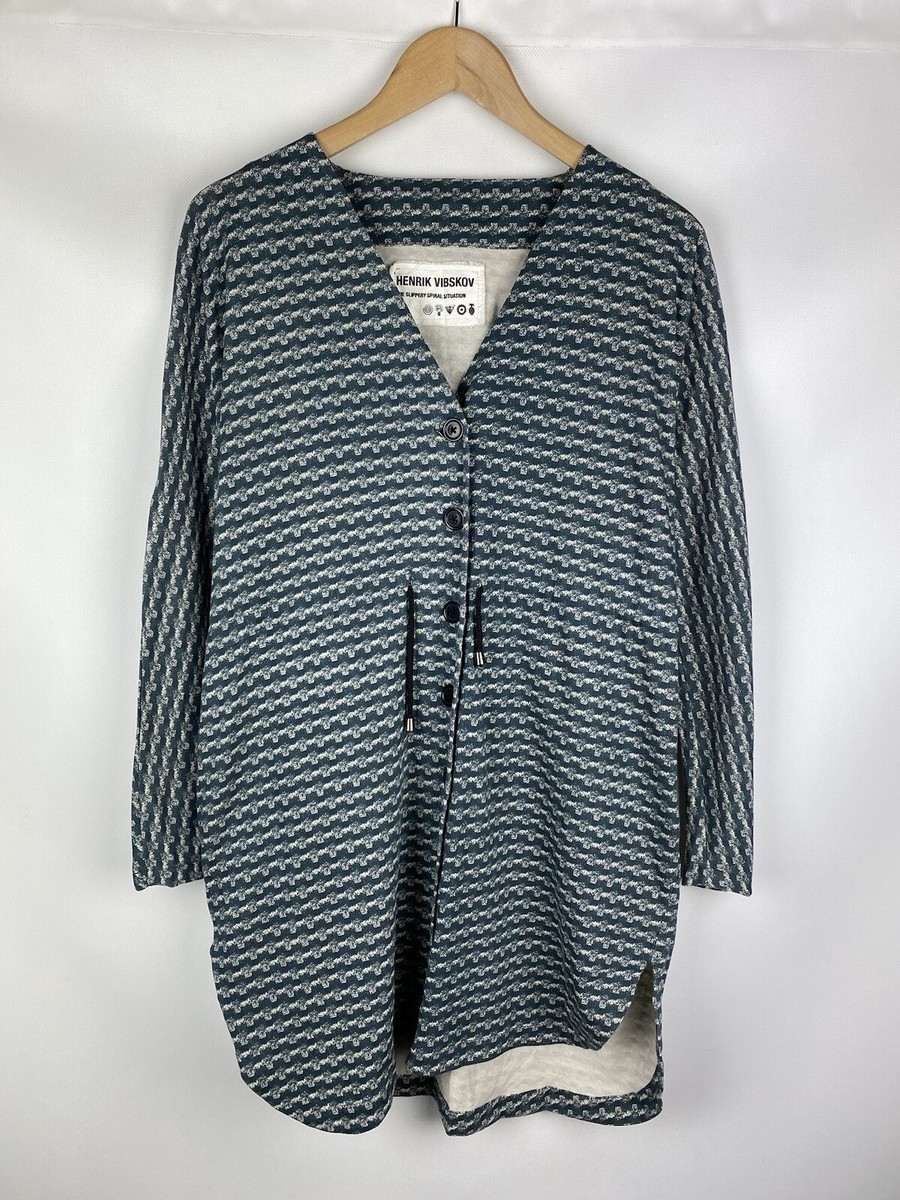 Henrik Vibskov ladies lagenlook cardigan sweater size Xs