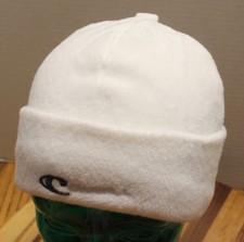 YOUTH GIRLS O'NEILL FLEECE WINTER BEANIE HAT OSFM WHITE VERY GOOD COND 14