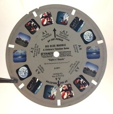 Viewmaster Big Blue Marble Kids TV Show 3 Reels Good Color 1976