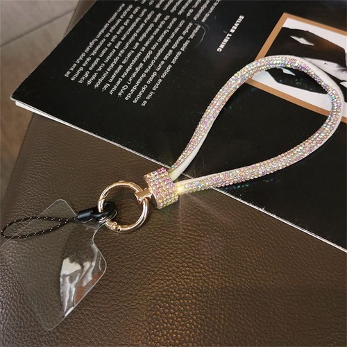 Bling Bling Phone Wrist Strap Rhinestone Diamond Lanyard Phone Charm - 第 13/20 張圖片
