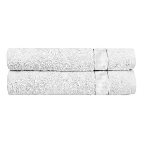 Luxurious Ringspun Cotton 2-Piece Bath Towel 600 GSM - 27''x54'' - Picture 18 of 26