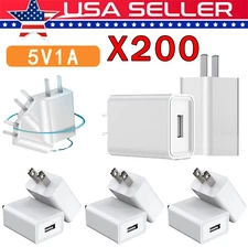 Universal 5V 1A US Plug USB AC Wall Charger Power Adapter For Smart Phone Lot
