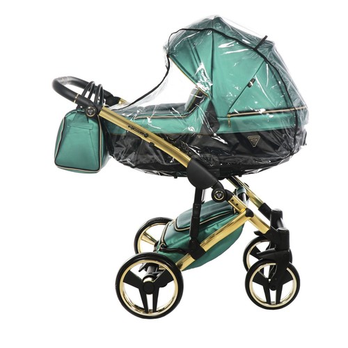 JUNAMA FLUO V2 PRAM STROLLER 2in1 3in1 ISOFIX CARRYCOT + PUSHCHAIR + CAR SEAT - Picture 26 of 82