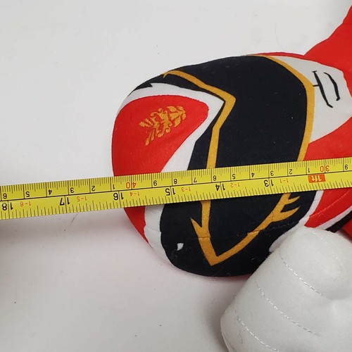 Power Rangers Mega Force rot sprechende 16 Zoll Plüschpuppe 2013 funktioniert - Bild 6 von 6
