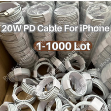 PD USB Type C Fast Charger Cable For Apple iPhone 14 13 12 11 Pro Max XR XS Lot