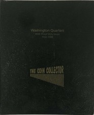 The Coin Collector Album US Washington Quarters 1932-1998 Not Dansco + 1976 1979