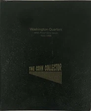 The Coin Collector Album US Washington Quarters 1932-1998 Not Dansco + 1976 1979