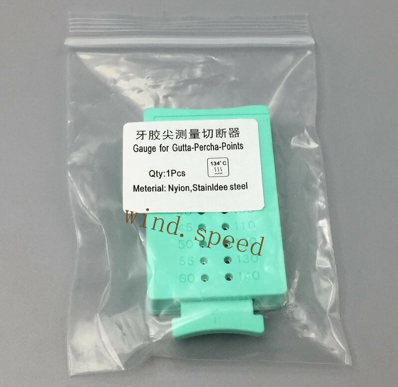 Dental Gutta Percha Points Gauge Cutter Endodontic Root Files Measurement Ruler - Image 3 of 4