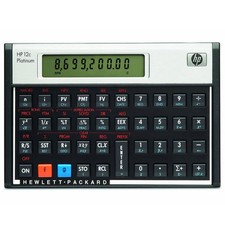 HP 12C Platinum Financial Calculator