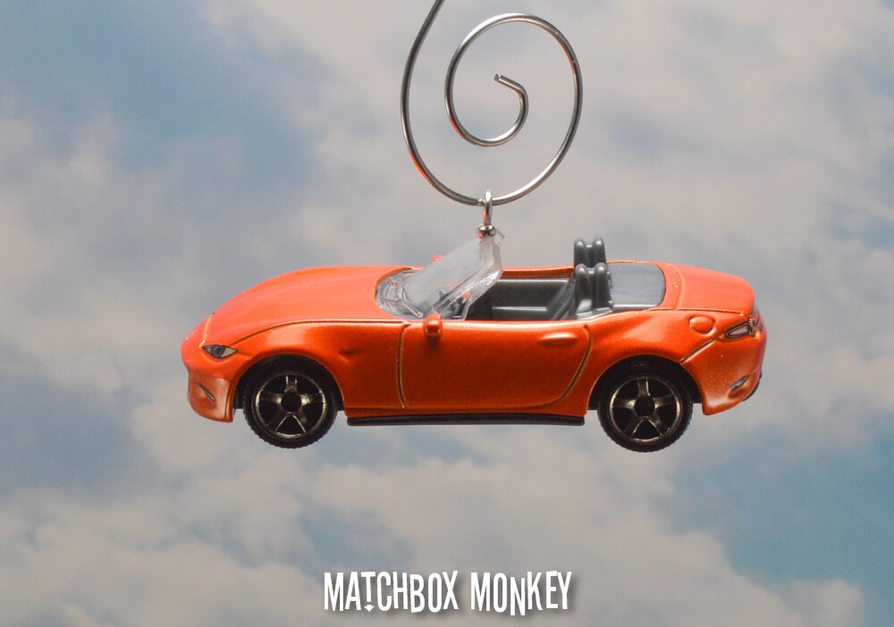 2015 Mazda MX-5 Miata Christmas Ornament 1/64 Convertible Sports