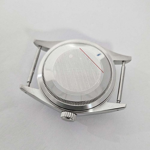 36 mm Zahn Oyster Acryl Edelstahl Uhrengehäuse für NH35/NH36/4R Uhrwerk - Bild 5 von 8