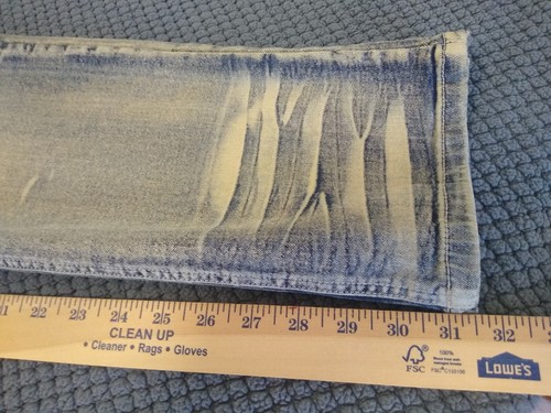 Spark studio collection stretch skinny factory distressed jean men's size 38x31 - Picture 10 of 15