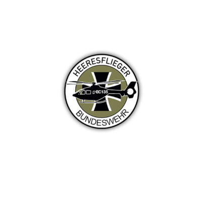 Copytec Bundeswehr Patch NH90 Heer – Klett-Aufnäher Für Jacke Oder Uniform – Wappen #18164 Fritzlar