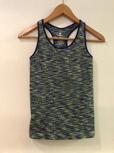 yoga tank with shelf bra