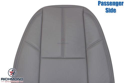 Camión de trabajo Chevy Silverado 07-14 - cubierta de asiento de vinilo lateral inclinada para pasajeros gris - Imagen 6 de 12