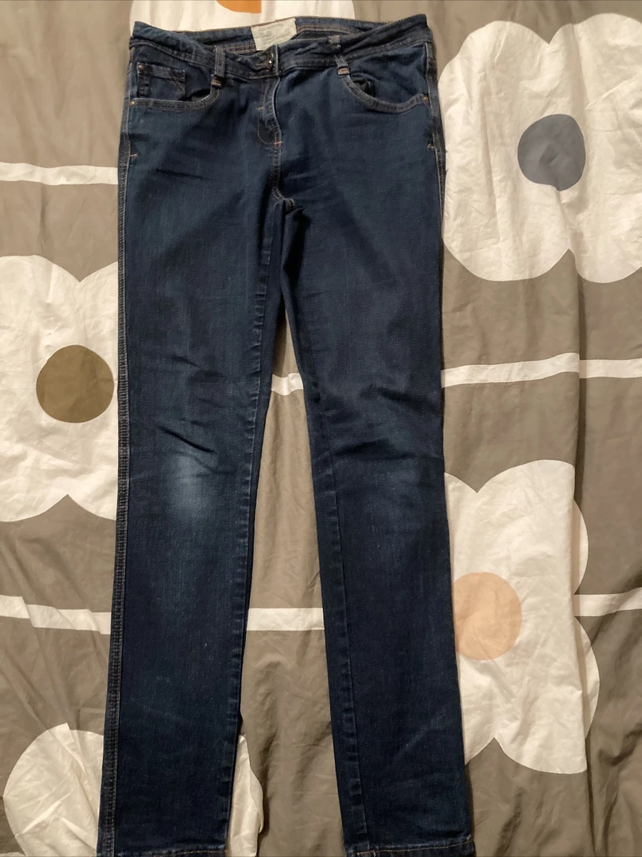 Ladies Red Herring Lulu Skinny Blue Jeans Size 12 Regular