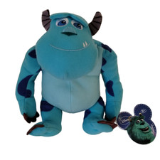 Just Play Disney Pixar Monsters Inc Sulley Sully Plush Stuffed Animal 2013 7"