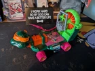 Vintage TMNT 1991 Cheapskate 2 Vehicle Skateboard Teenage Mutant Ninja Turtles