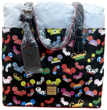 New Disney Dooney  Bourke I Am Ear Hat Black Annual Passholder Tote Bag Purse-A