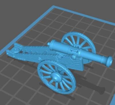 Austrian Artillery 12lb gun - Resin 28mm Minis | eBay