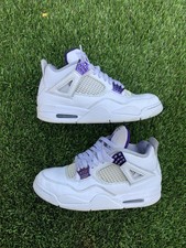 Size 8- Jordan 4 Retro Metallic Pack - Court Purple 2020